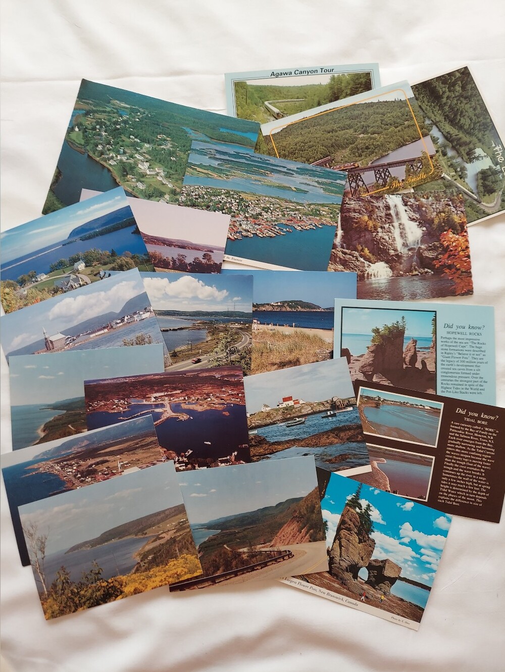 Vintage Postcard Lot - Scenic Coastal Canada - Nova Scotia - Unposted--20 Cards